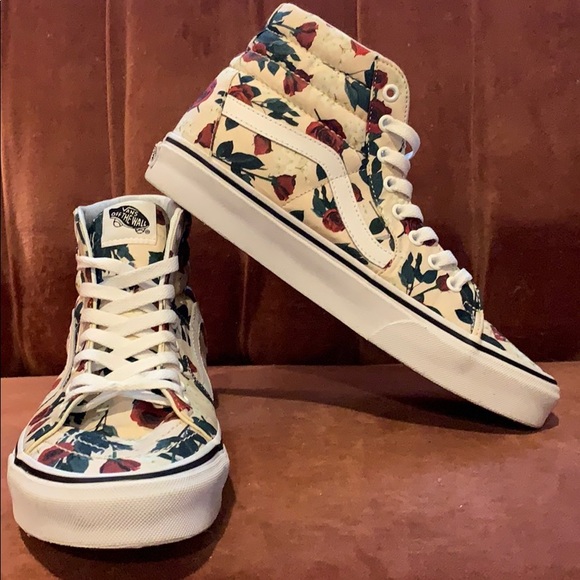 vans sk8 hi roses